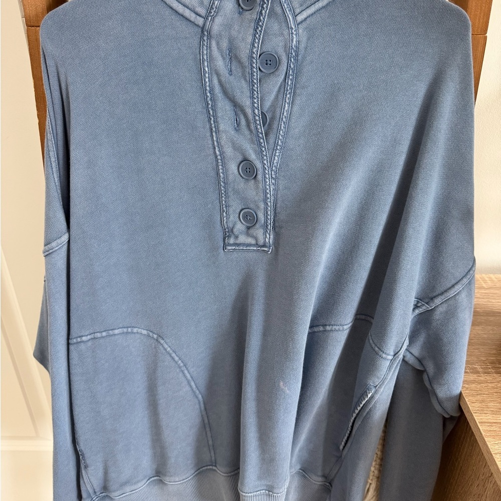 Aerie Blue Crew Neck Sweater